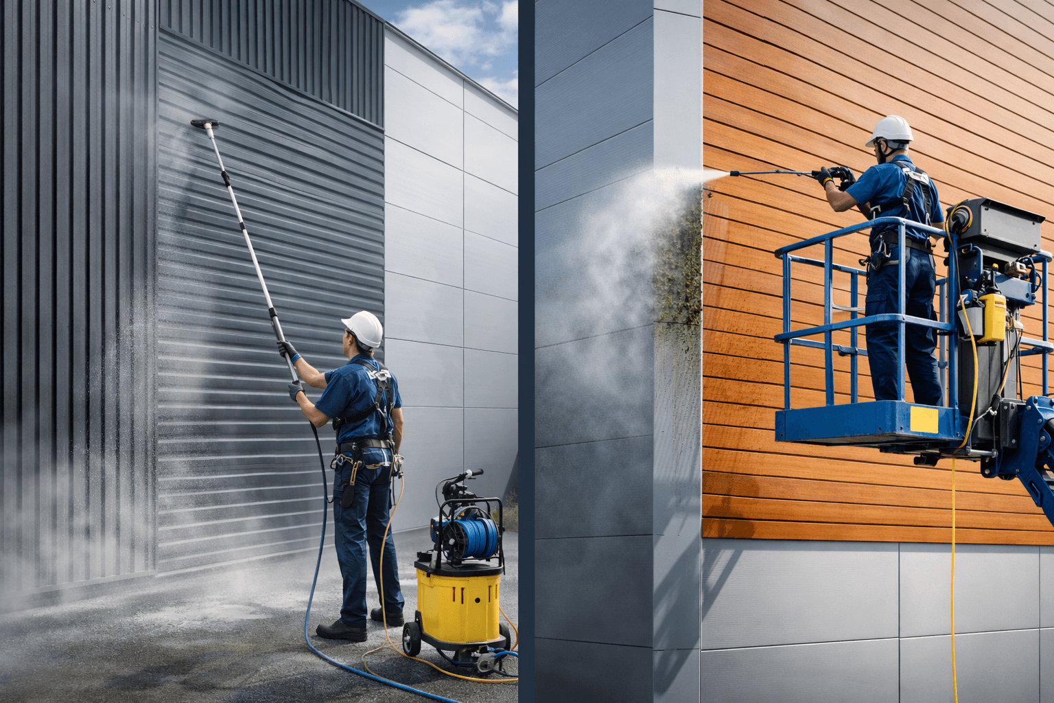 Nettoyage de Bardages