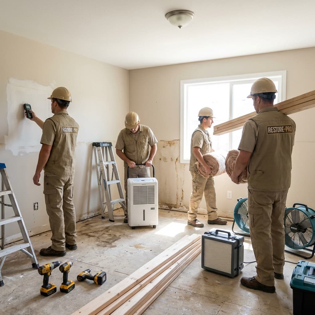 Rénovation des logements après sinistre